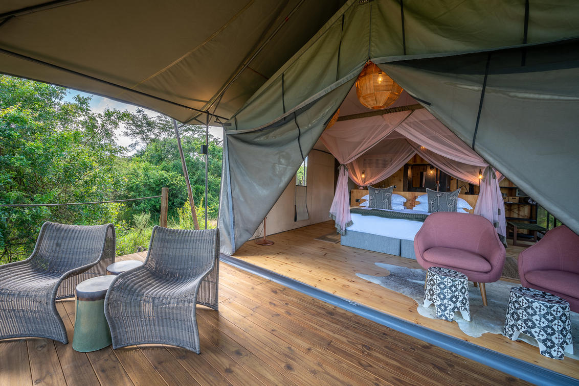 Safari au Rwanda, Magashi Tented camp