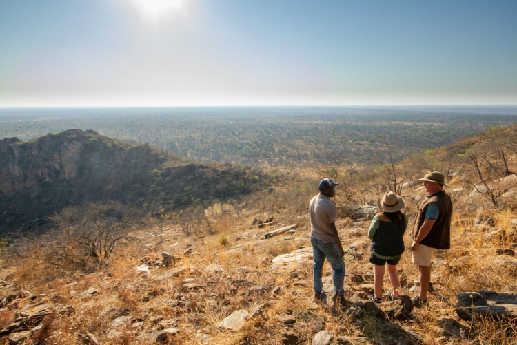 Visite Tsodilo Hills en safari au Botswana