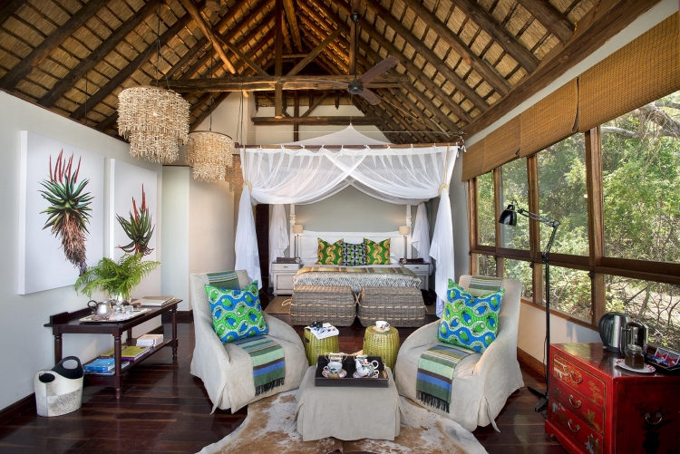 Chundu River Lodge dispose de superbes suites en bordure du Zambèze