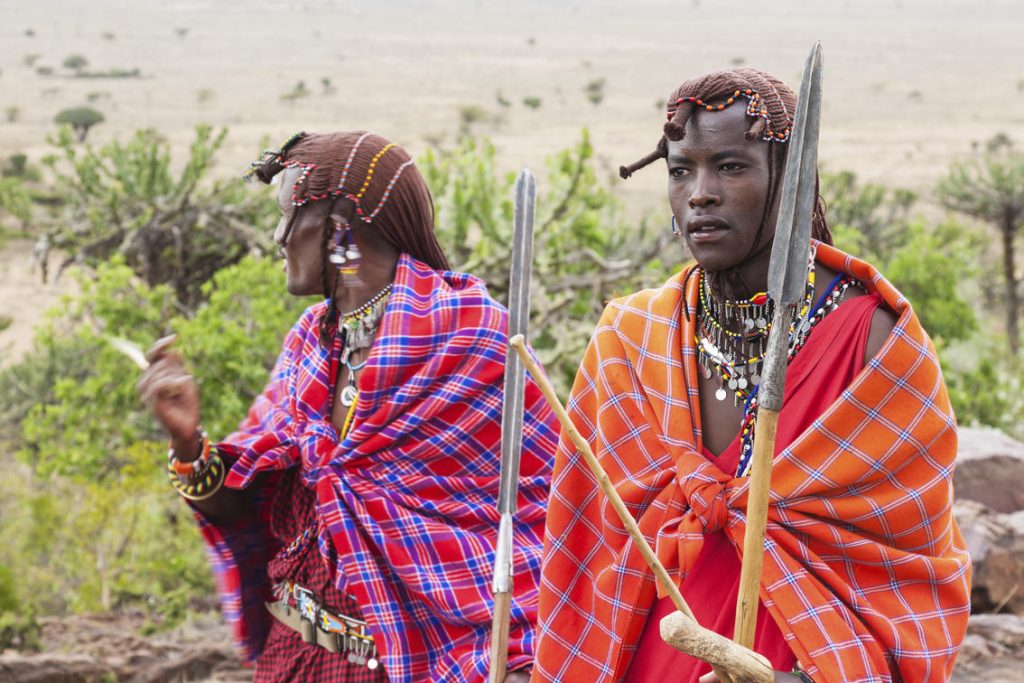 Trek aniere tribu massai Safari trek Tanzanie