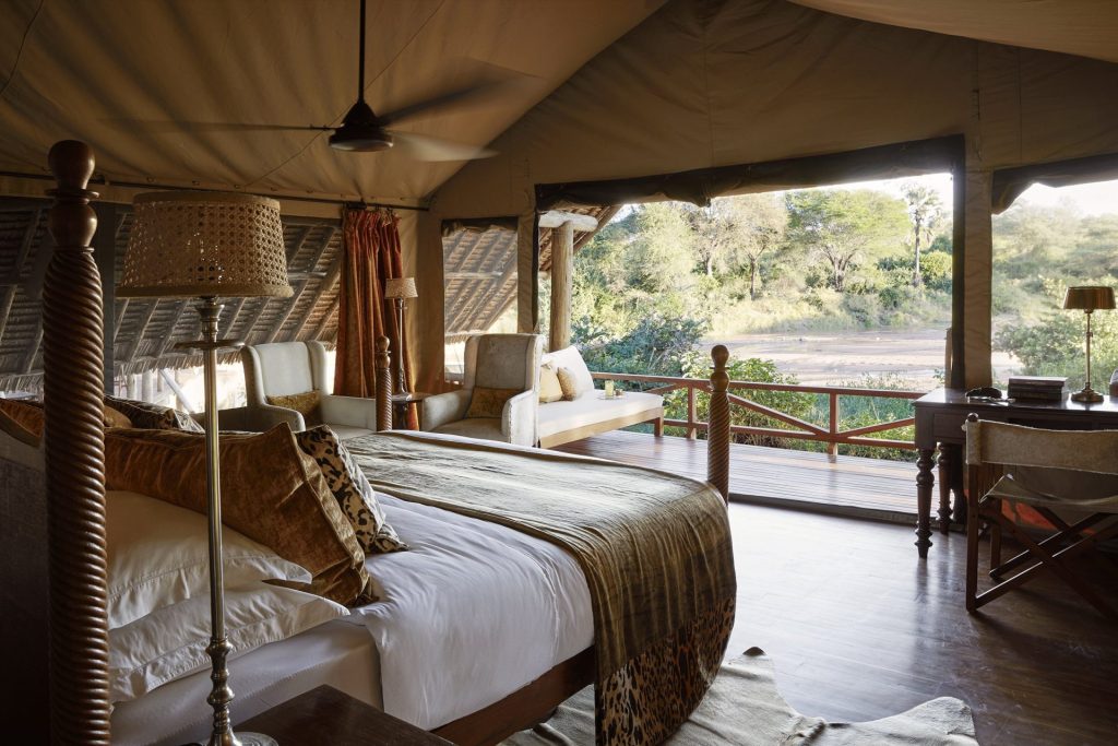 Bush Manor chambre double Safari de luxe Tanzanie en lodge privé LABA